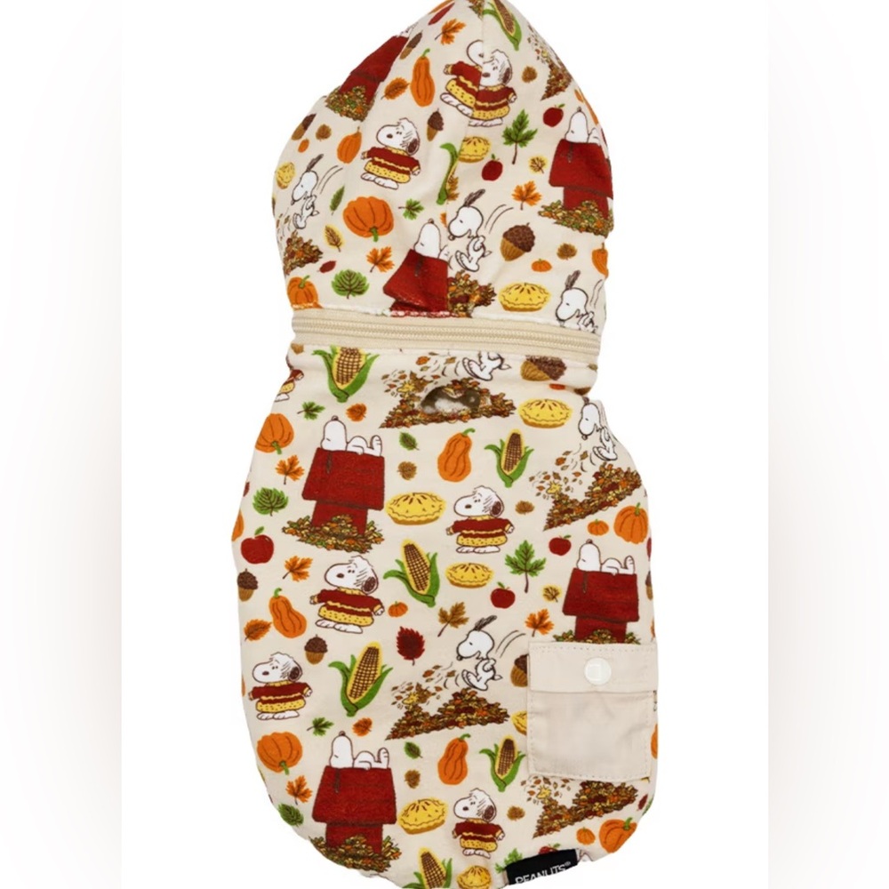 Peanuts Harvest Reversible Sherpa Dog Jacket (Sold Out on Site)